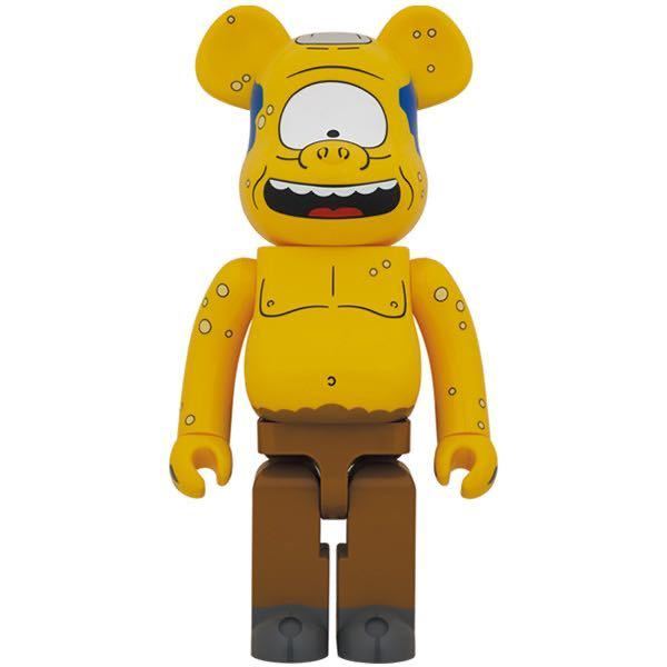 【未開封/即発送可】BE＠RBRICK CYCLOPS WIGGUM SIMPSONS 1000％ メディコム トイ ベアブリック medicom toy シンプソンズ_画像1