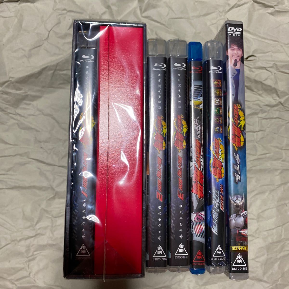 新品未開封 仮面ライダー龍騎 Blu-ray BOX 全3巻 + 劇場版 ＋ RIDER