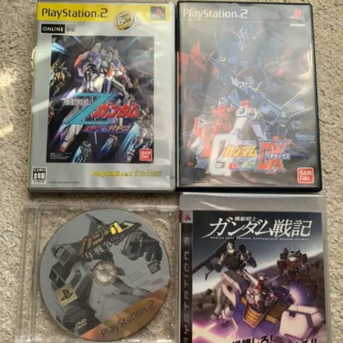 PS2、PS3ガンダムソフトセット