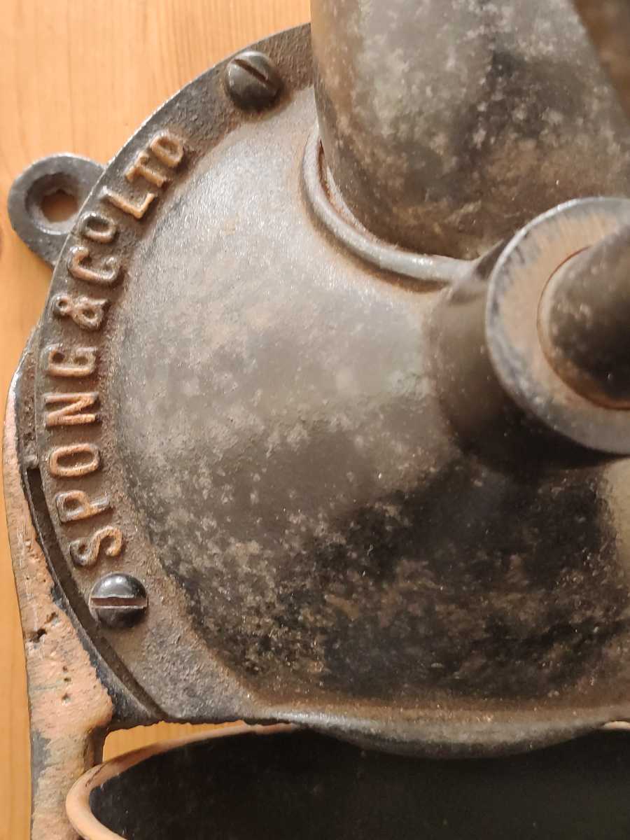 英国 スポング No.4 コーヒーミル Spong No.4 英国製 手動式 COFFEE 英国 スポング No.4 コーヒーミル Spong No.4 英国製 手動式 COFFEE