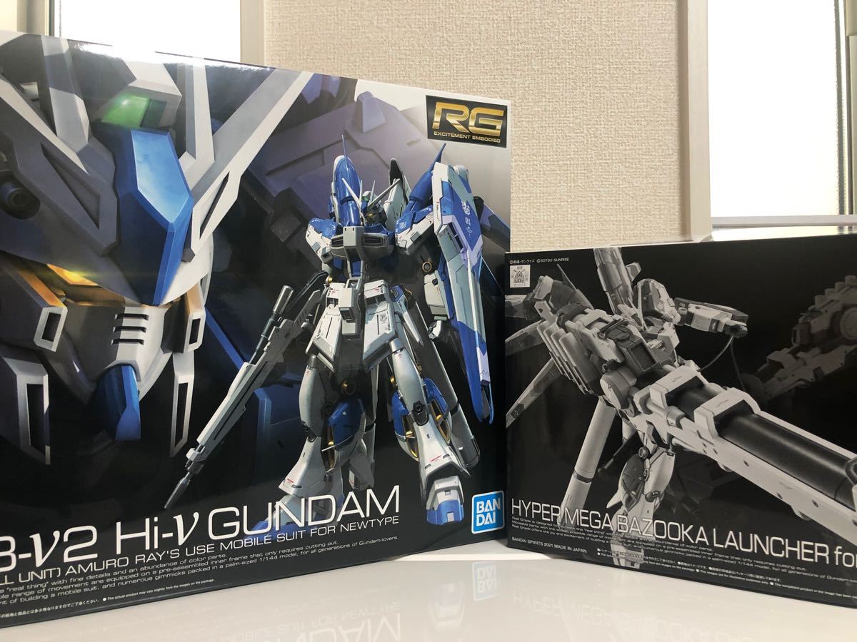 ＲＧ 1/144 Hi-νガンダム 1/144 Hi-νガンダム専用ハイパー・メガ・バズーカ・ランチャー