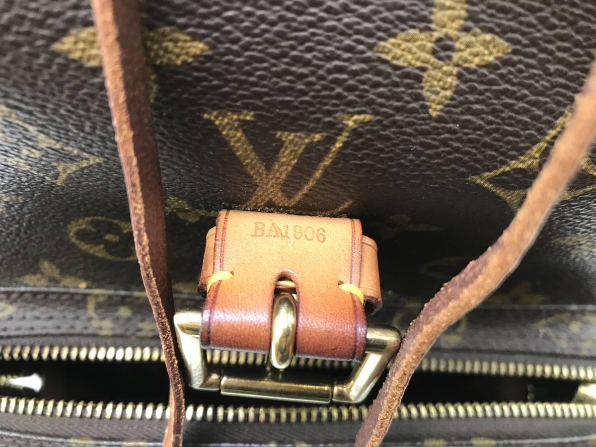 　☆【LOUIS VUITTON ルイ・ヴィトン】モンスリGM M51135 リュック モノグラム　♯149982-563_画像10