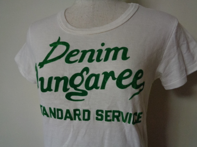 デニム&ダンガリー　DENIM&DUNGAREE　フロッキープリント　半袖　Tシャツ　カットソー　150_画像2