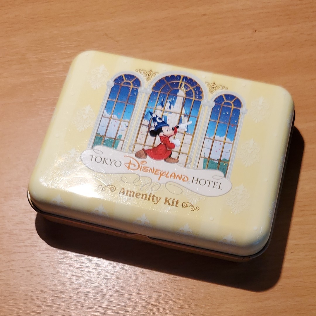 東京ディズニーランドホテル　アメニティキット　ファンタジア　ミッキーマウス　缶