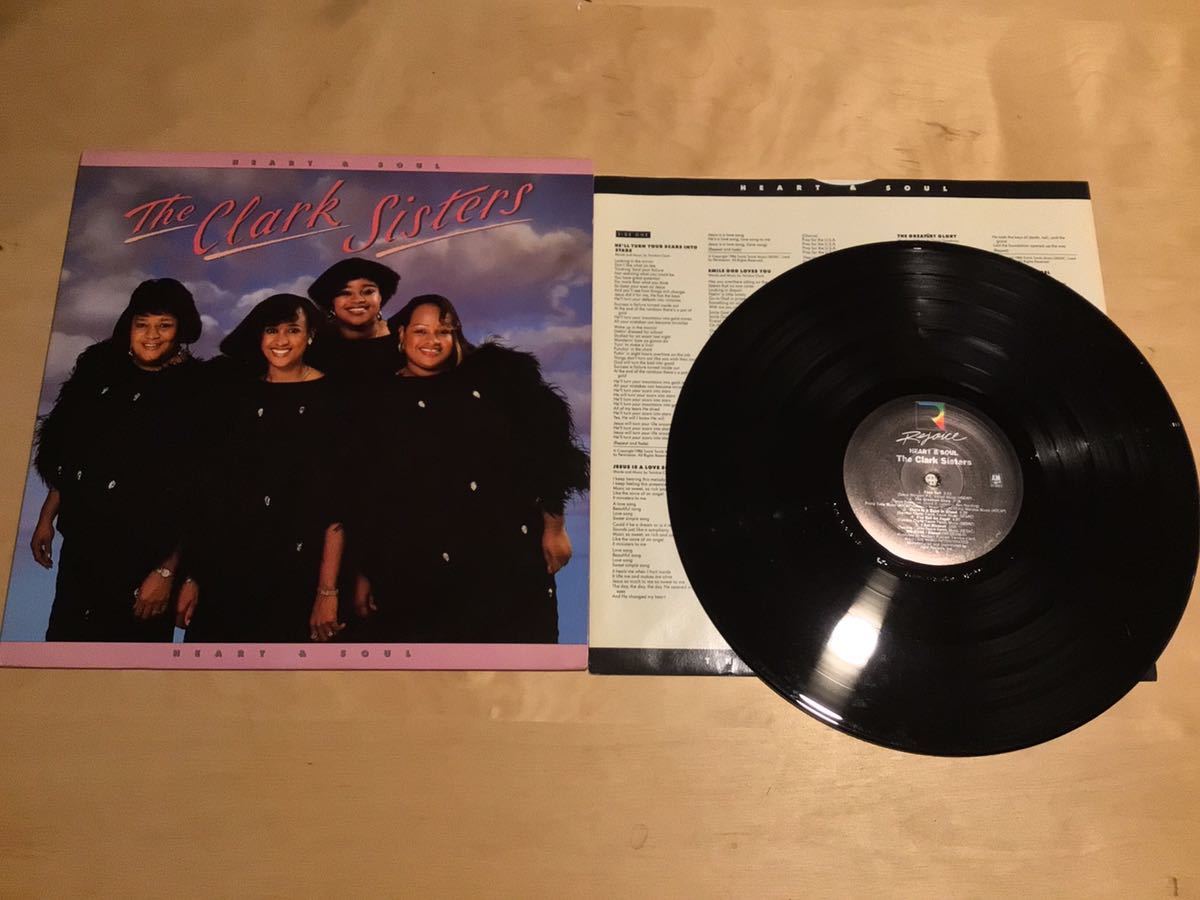 【LP】THE CLARK SISTERS / HEART & SOUL (WR 8346) / TWINKLE CLARK / NOBERT PUTNAM / REJOICE / GOSPEL / 1986年USオリジナル盤_画像1