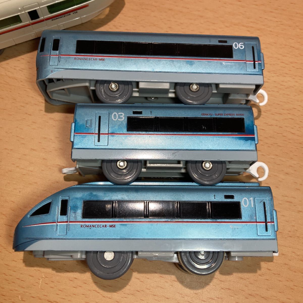 プラレール 小田急ロマンスカー VSE MSE