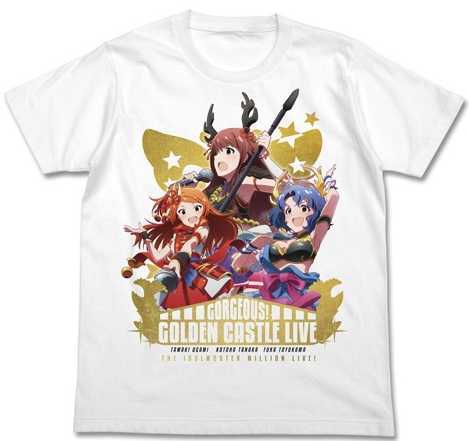 アイドルマスター 絢爛! ゴールデンキャッスルライブ フルカラーTシャツ S 大神環 田中琴葉 豊川風花 ミリオンライブ