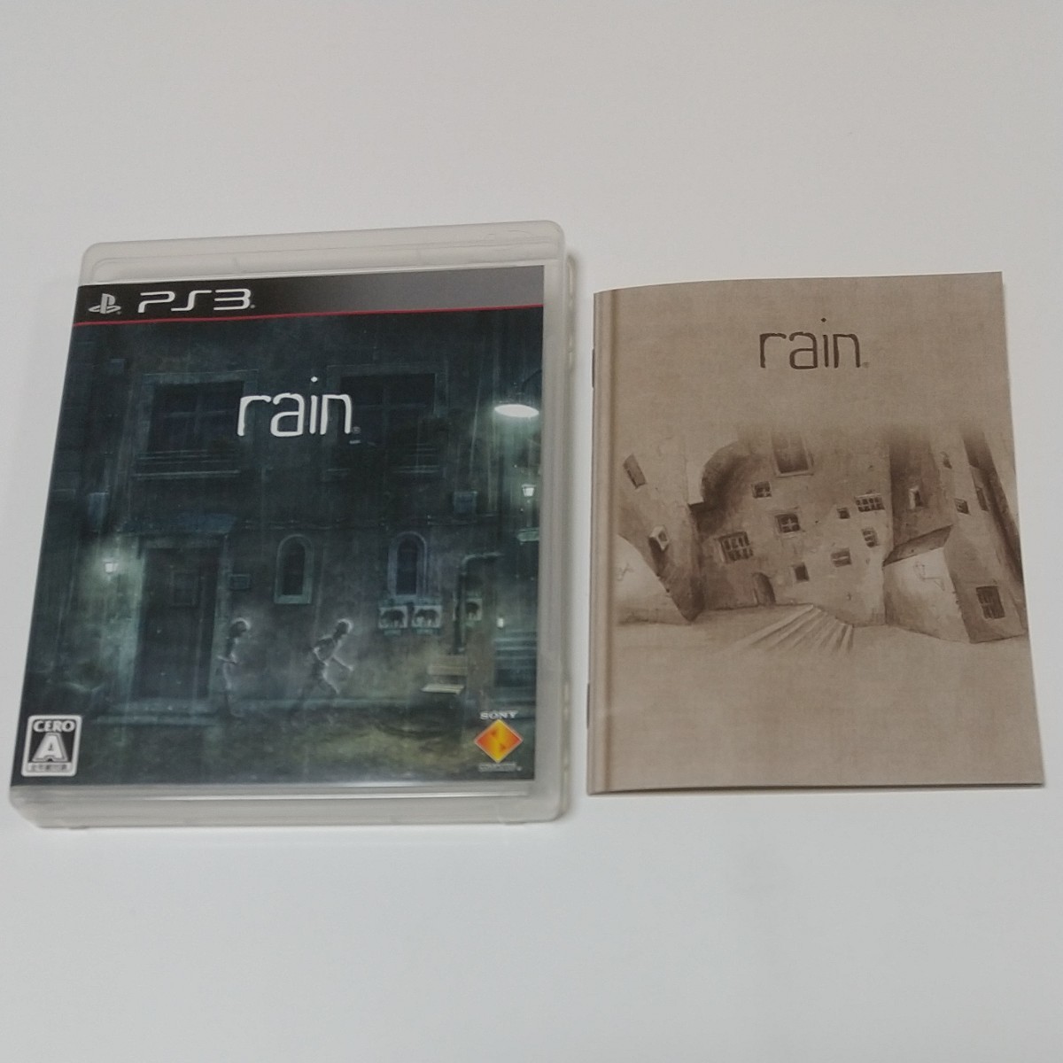 PS3   rain 雨が映し出す透明な世界の物語  レイン