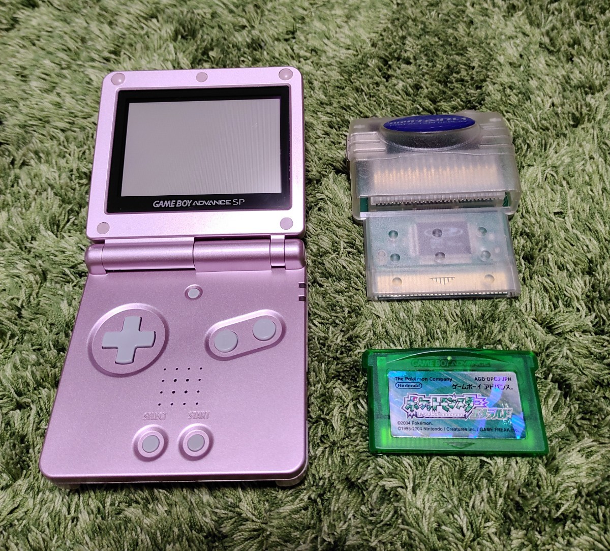 GAMEBOY ADVANCE sp 本体 ポケットモンスター エメラルド-