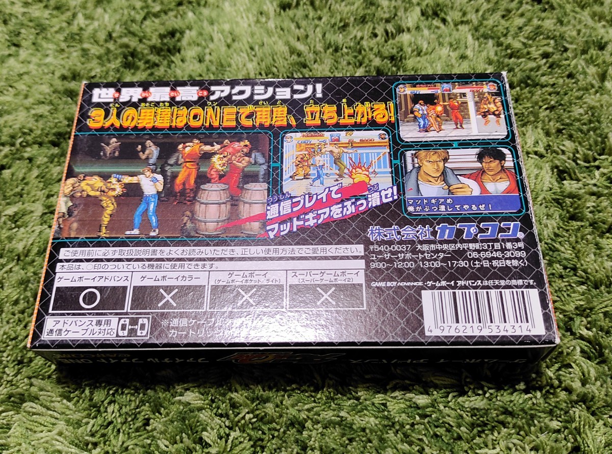 GBA ファイナルファイト ワン final fight one  ゲームボーイアドバンス