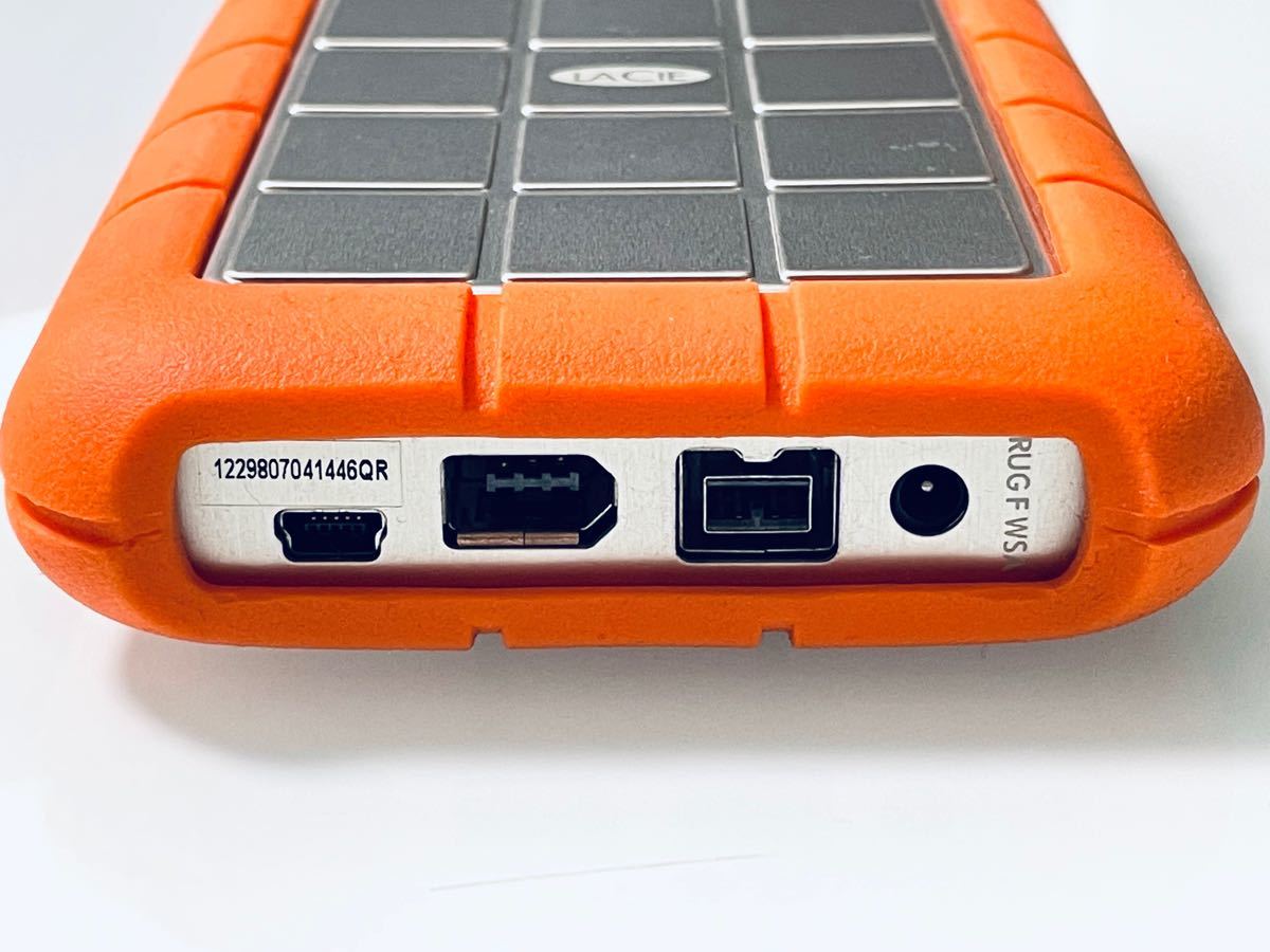 LaCie Rugged ポータブル・ハードディスク・ドライブ 250GB