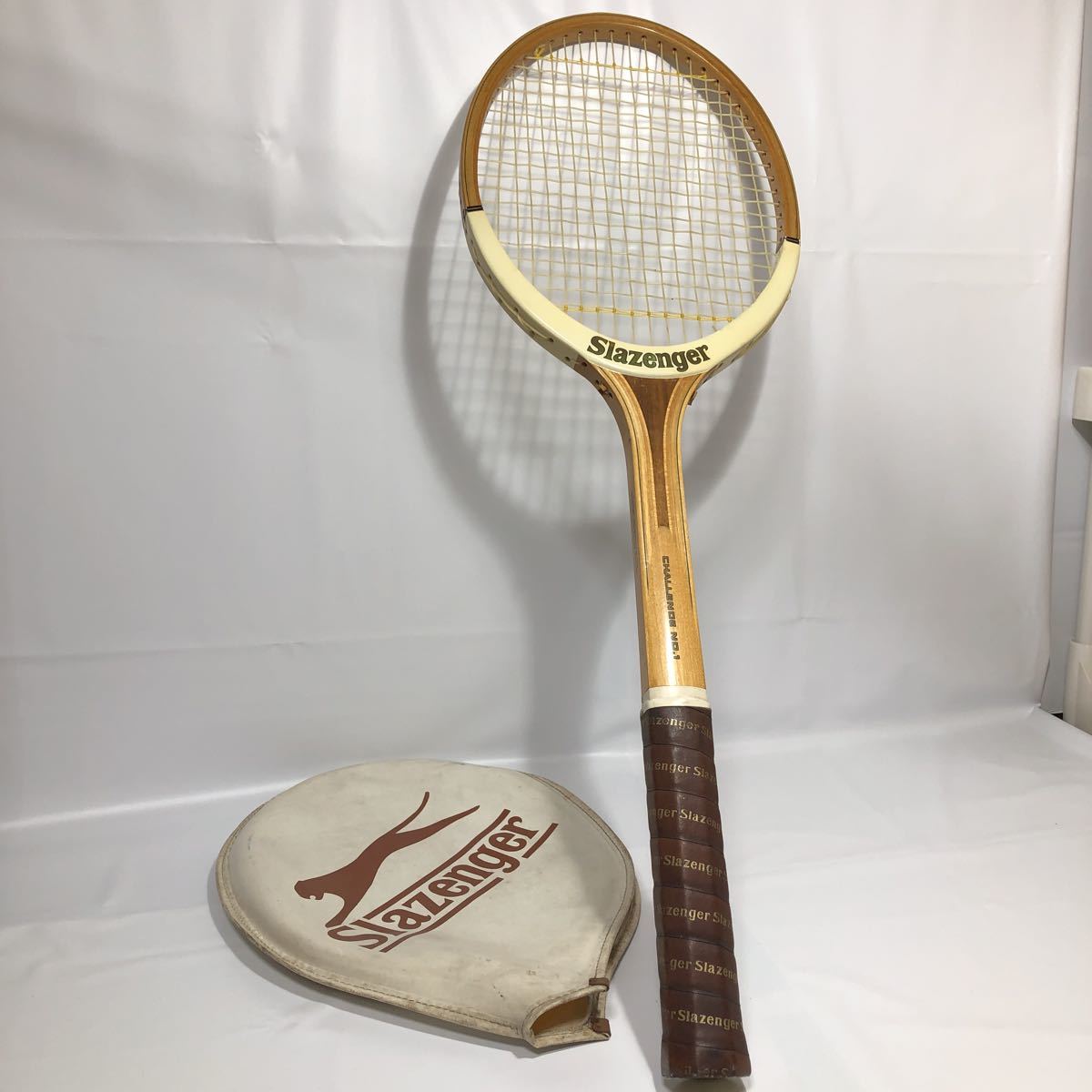 slazenger ракетка теннис ракетка из дерева SLAZENGER Slazenger с футляром спорт движение часть . хобби 