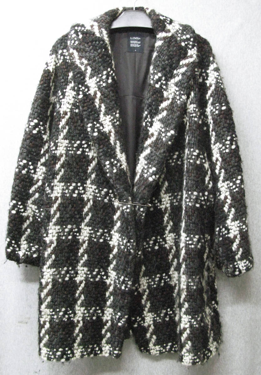 リミフゥ LIMI few ヨウジヤマモト：厚手 ニット コート （ カウチン セーター LIMI few Yohji Yamamoto Knit Coat _画像1