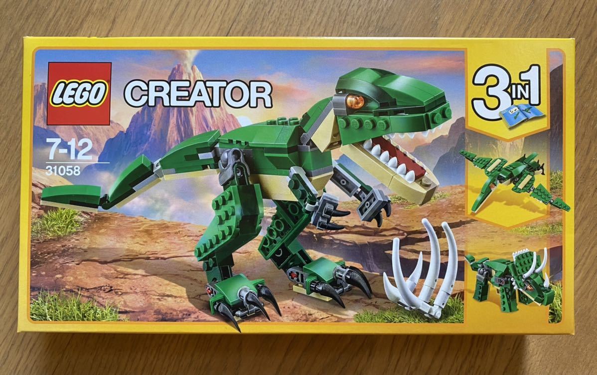 レゴ LEGO クリエイター 31058 巨大ダイナソー 恐竜の模型 知育玩具 ブロック_画像1
