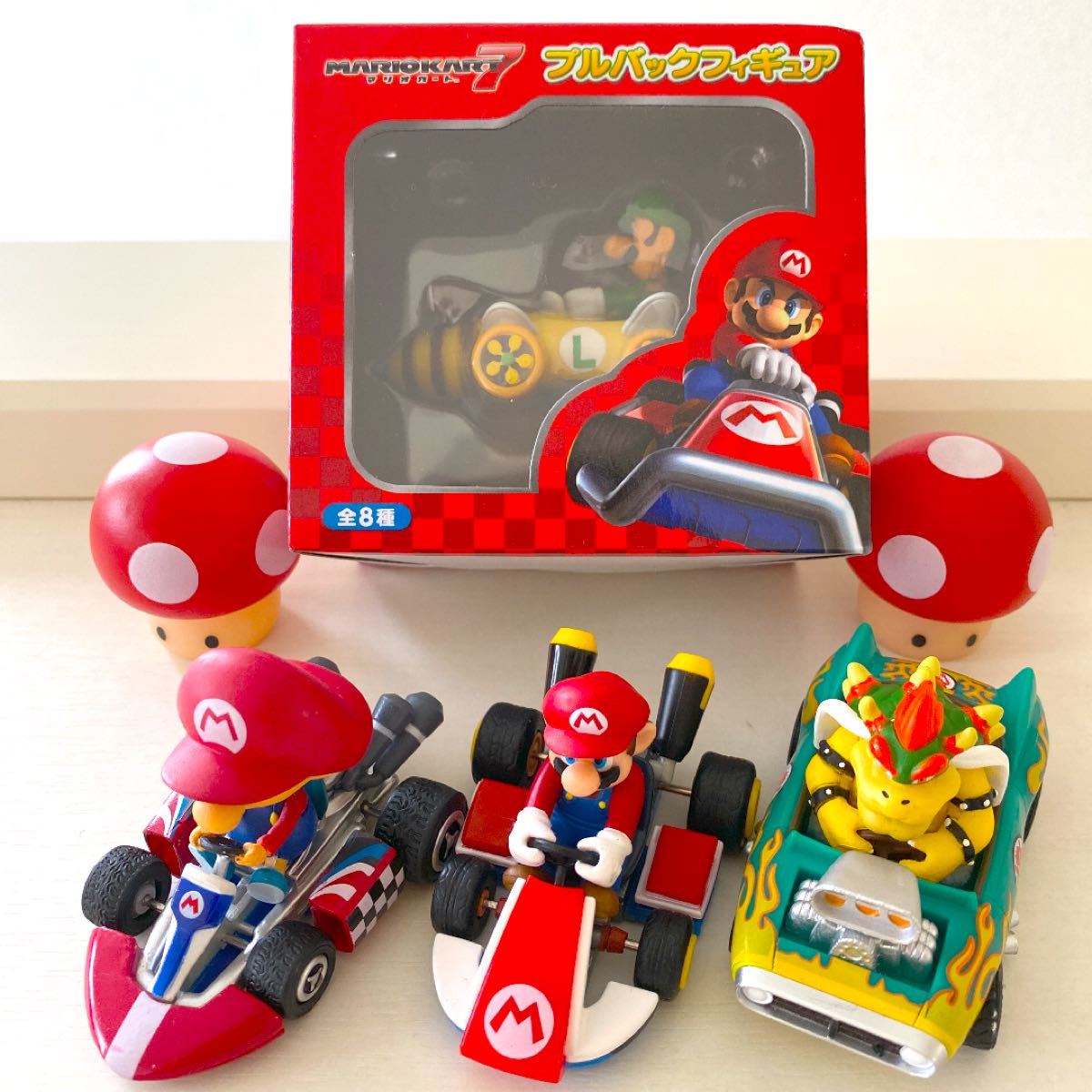 スーパーマリオ マリオカートミニカーフィギュアセット 新品 スーパーマリオ マリオカートミニカーフィギュアセット 新品