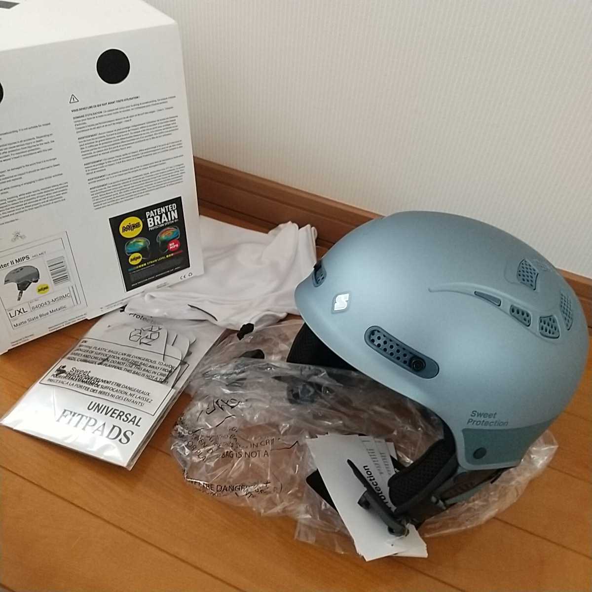 Sweet Protection Igniter II MIPS Helmet　L/XL　Matte Slate Blue Metallic スィートプロテクション　イグナイター　ヘルメット_画像7