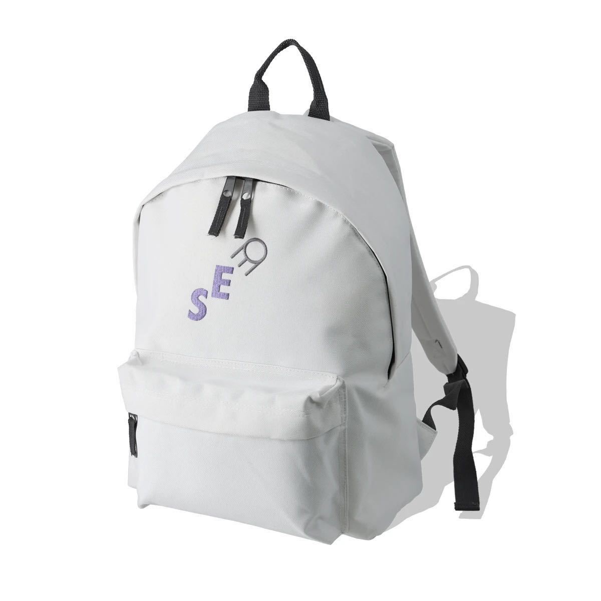 【新品タグ付】 21AW 22 新品 WIND AND SEA ウィンダンシー PII FEAT WDS BACKPACK バックパック リュック 鞄 かばん WHITE ホワイト_画像1