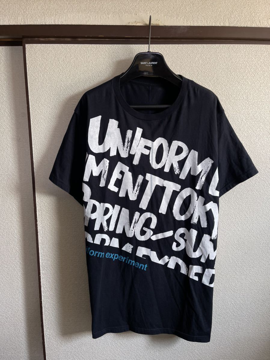 【良品】【送料最安360円】 uniform experiment UE ユニフォームエクスペリメント SOPH ソフネット GRAFFITI BIG TEE Tシャツ カットソー_画像1