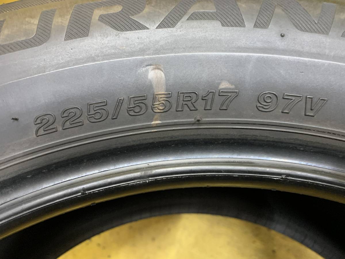 No2108 P1-4 ブリヂストン TURANZA T001 225/55R17 97V　1本_画像6