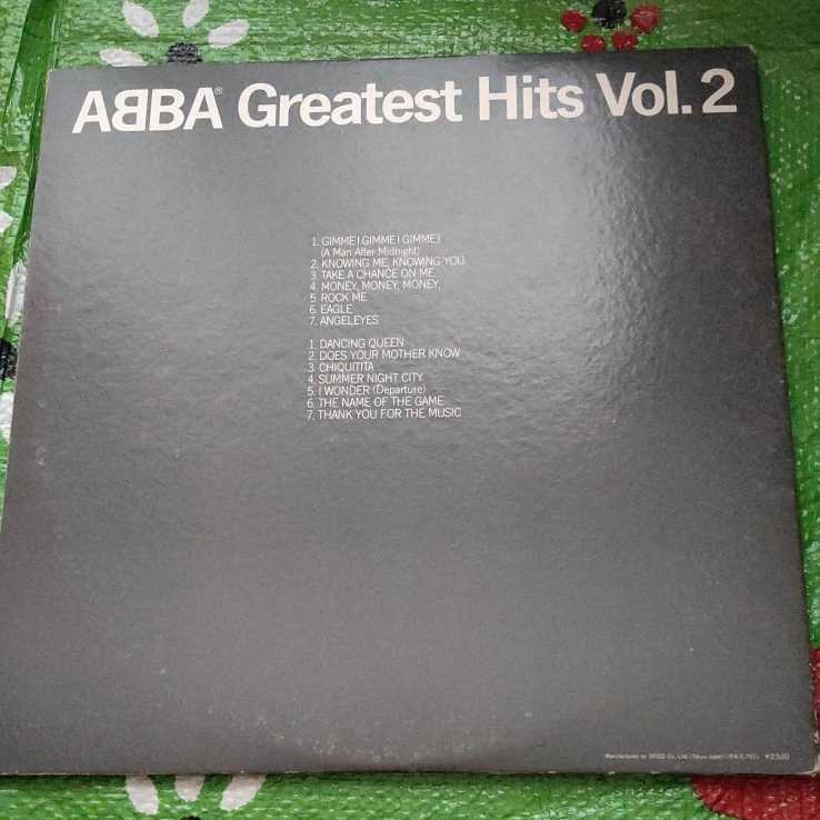 ABBA アバ GREATEST HITS vol.2 グレイテスト・ヒッツ2_画像4