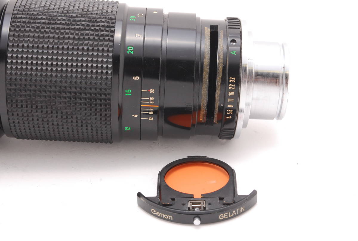 アリフレックスマウント改造○CANON NEW FD 300mm F4 ARRIFLEX アリフレックスマウント改造○CANON NEW FD 300mm F4 ARRIFLEX