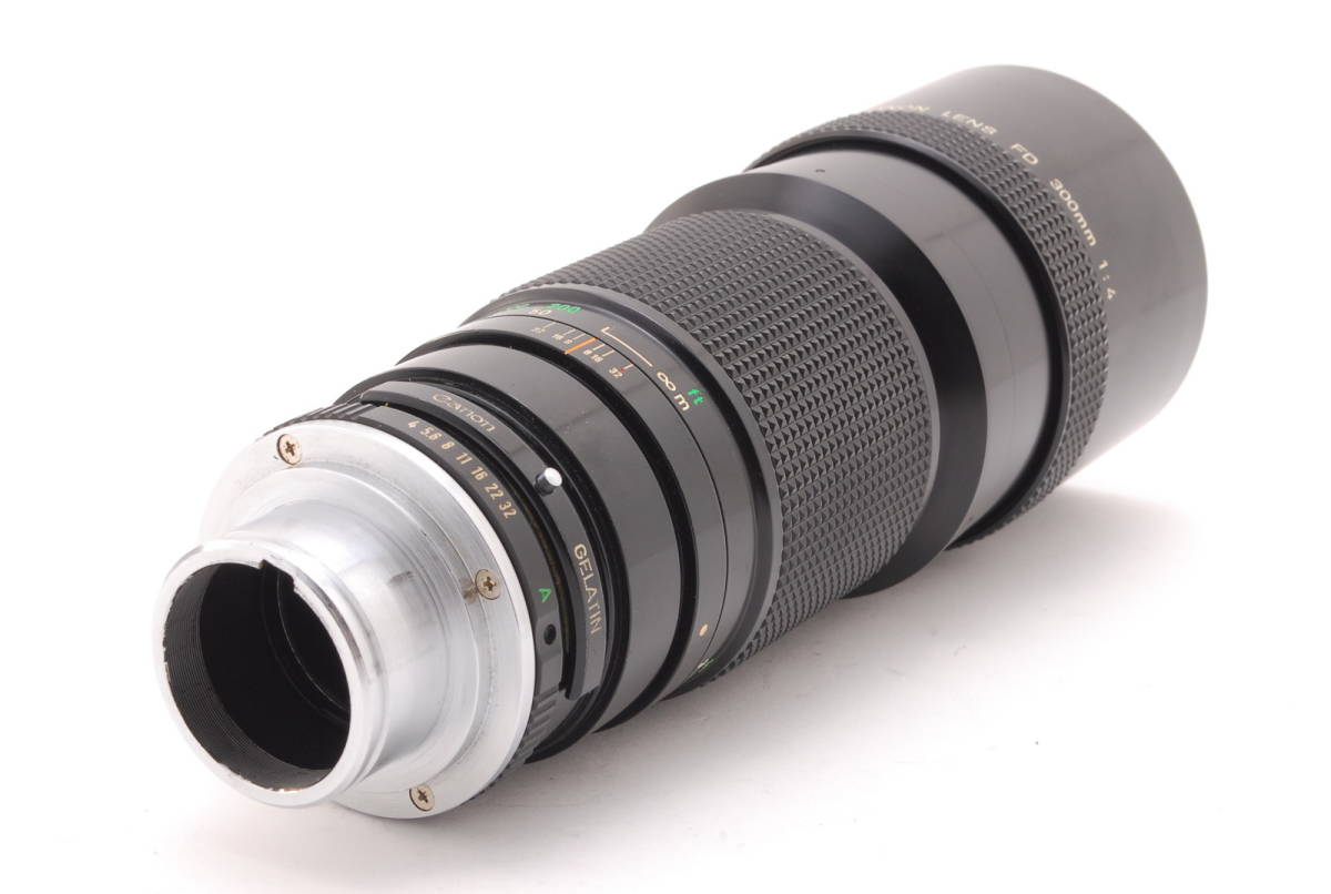 アリフレックスマウント改造○CANON NEW FD 300mm F4 ARRIFLEX アリフレックスマウント改造○CANON NEW FD 300mm F4 ARRIFLEX