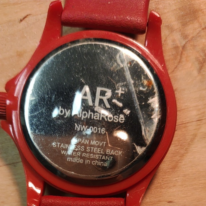 AR+ by Alpha Rose クォーツ 腕時計