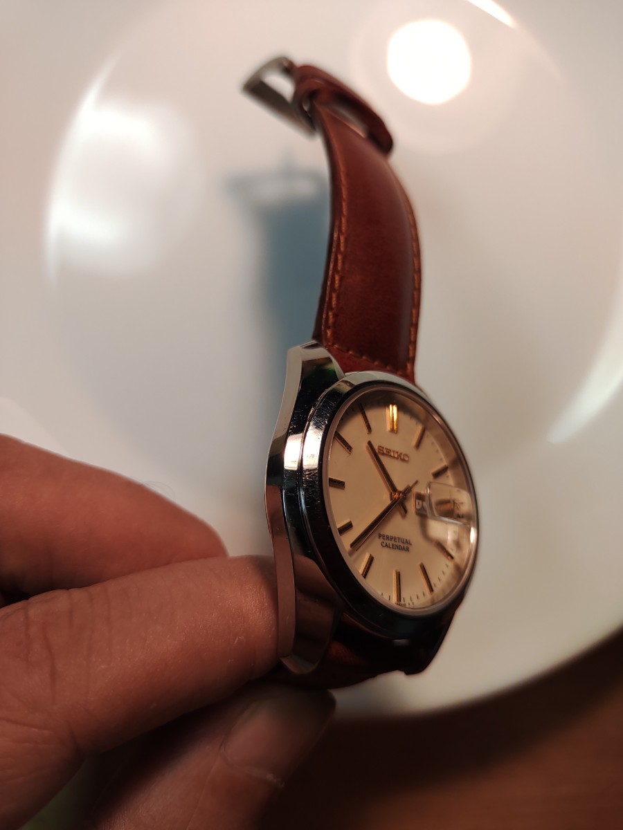SEIKO セイコー パーペチュアルカレンダー SBQL003 8F33-0040 10 SEIKO セイコー パーペチュアルカレンダー SBQL003 8F33-0040 10