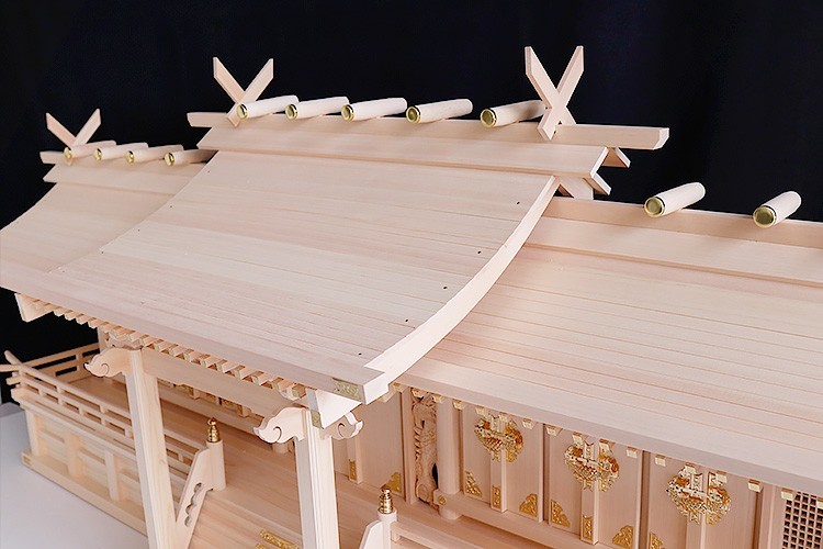 平安特大七社 □ 雄大、極み造り 荘厳大社シリーズの 神棚 特々大 平安特大七社 □ 雄大、極み造り 荘厳大社シリーズの 神棚 特々大