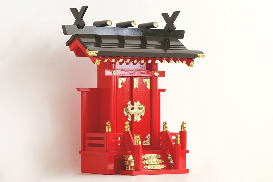 特上塗り □□ 深紅の稲荷宮 □□ 金狐 & 大鳥居 □ 開運祈願 黄金