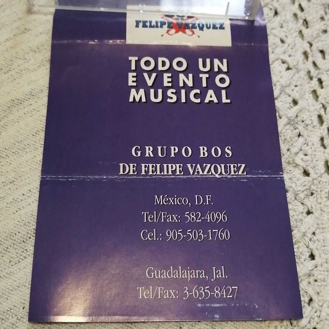 メキシコ音楽カセットテープ「GRUPO BOS DE FELIPE VASQUEZ」