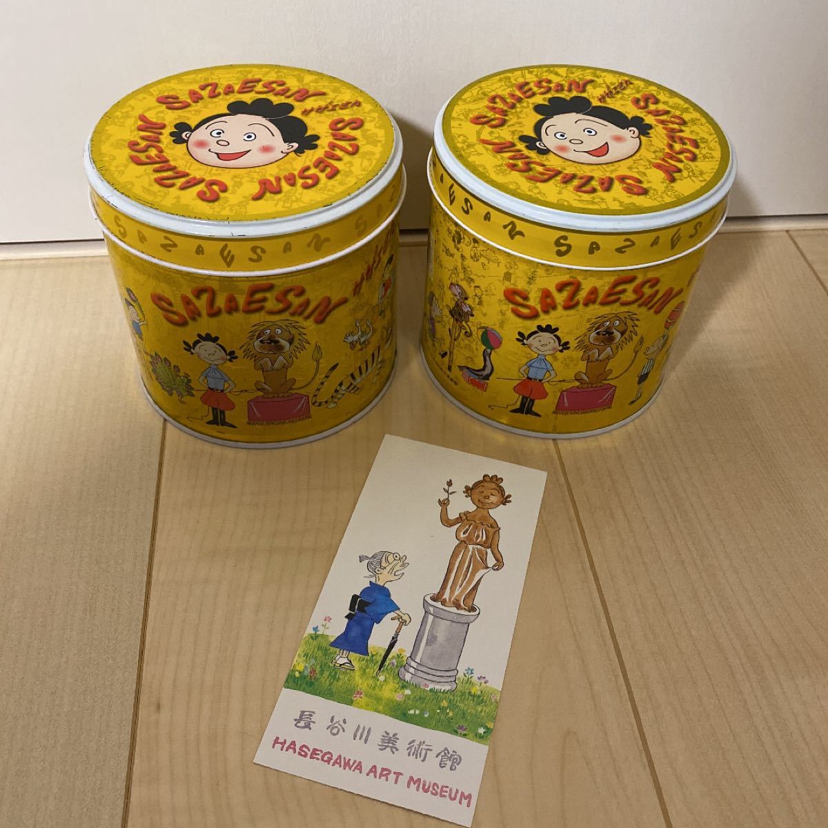 Paypayフリマ 長谷川町子美術館いじわるばあさんスタンプ付き半券お菓子缶 2 Paypayフリマ 長谷川町子美術館いじわるばあさんスタンプ付き半券お菓子缶 2