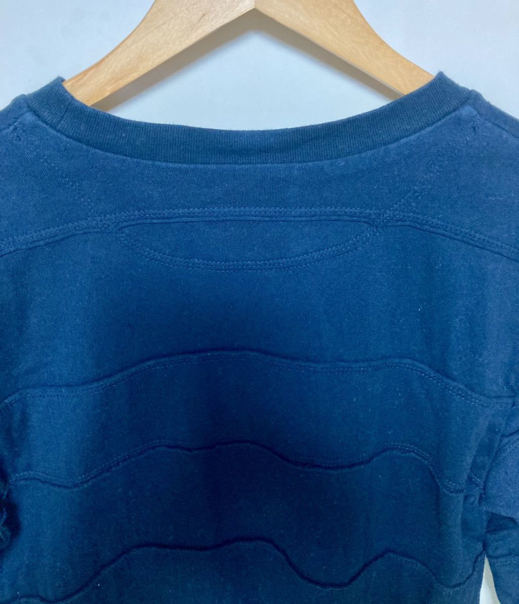 【bootlegbooth】日本製 長袖 Tシャツ Mサイズ made in japan ブートレグブース ロンT 地厚 ボーダー 裏原ストリート