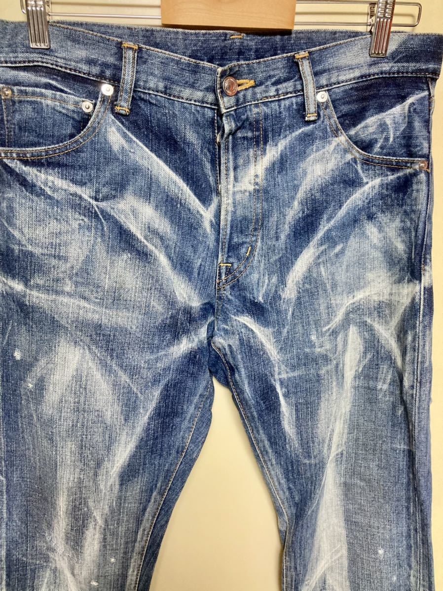 【swagger】日本製 デニムパンツ 28インチ ブリーチ加工 SWG スワッガー PHENOMENON フェノメノン made in japan ストリート denim_画像2