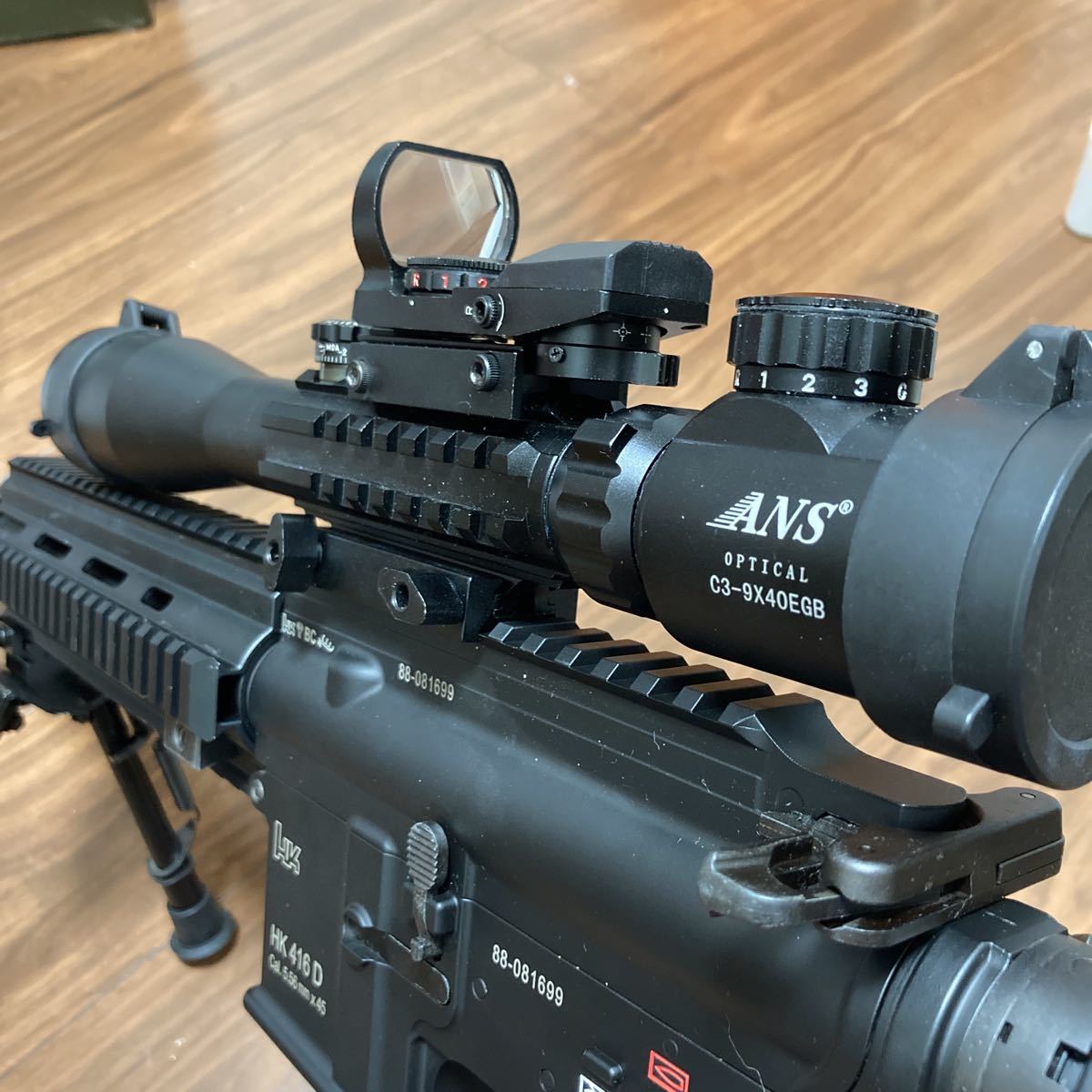 東京マルイ 次世代電動ガン HK416D スコープ ダットサイト 東京マルイ 次世代電動ガン HK416D スコープ ダットサイト
