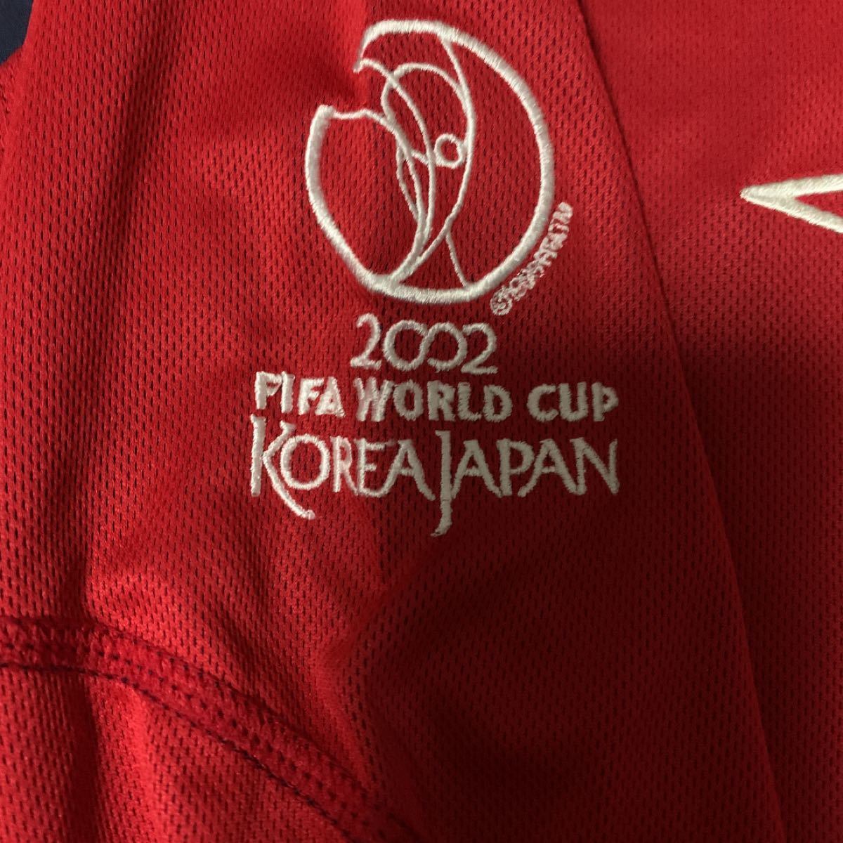 2002W杯 イングランド代表 アウェイ長袖 #7 ベッカム サイズ L相当 アルゼンチン戦刺繍 W杯刺繍 入り｜Yahoo!フリマ（旧PayPayフリマ）