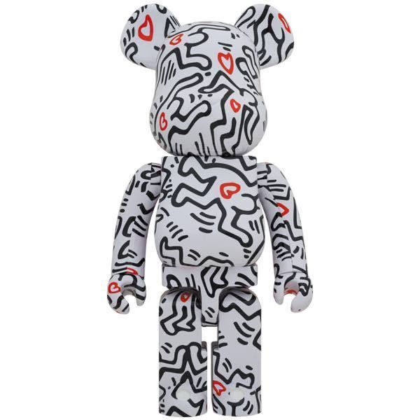 新品梱包未開封 BE@RBRICK KEITH HARING #8 1000％ ベアブリック キースヘリング BASQUIAT BANKSY Mr. Doodle SORAYAMA BAPE Van Gogh_画像1