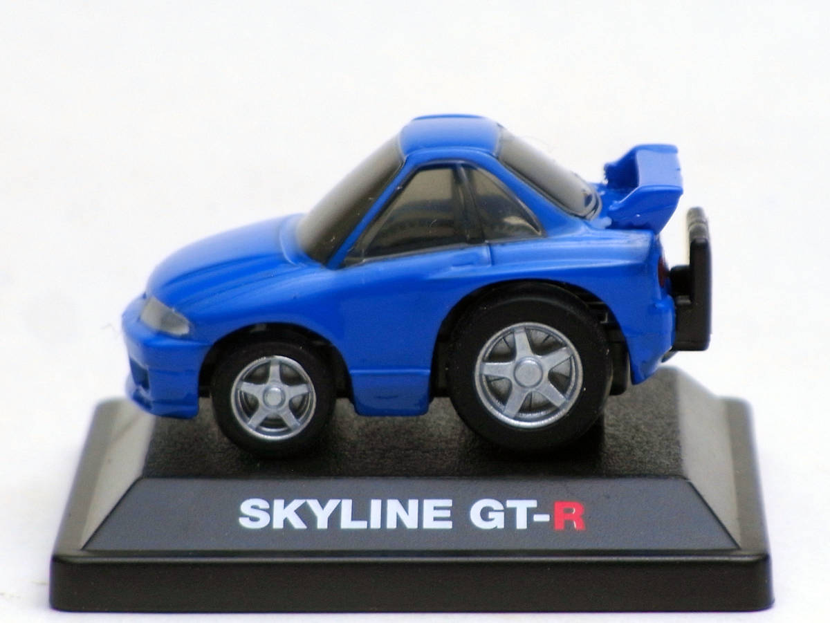 ちびっこチョロQ 日産スカイラインGT-R [BCNR33] 青 セブンイレブンスカイライン GT-R ヒストリーの画像3