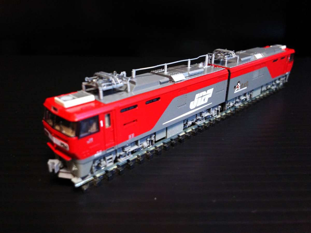 魔改造】 KATO 3037-1 EH500 3次形 (1両にモーター
