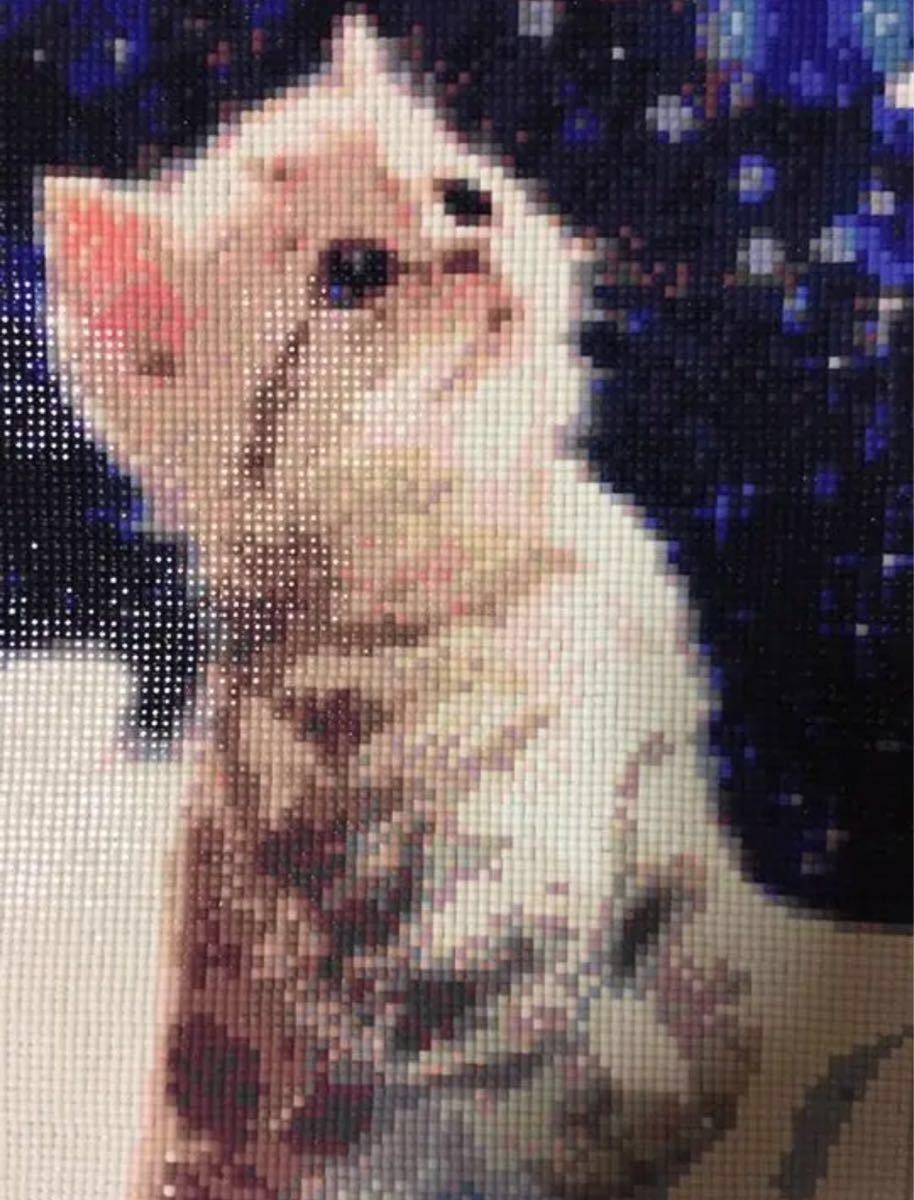 チコプー様専用　ダイヤモンドアート 未使用キット ダイヤモンドペインティング 猫 ねこ ネコ
