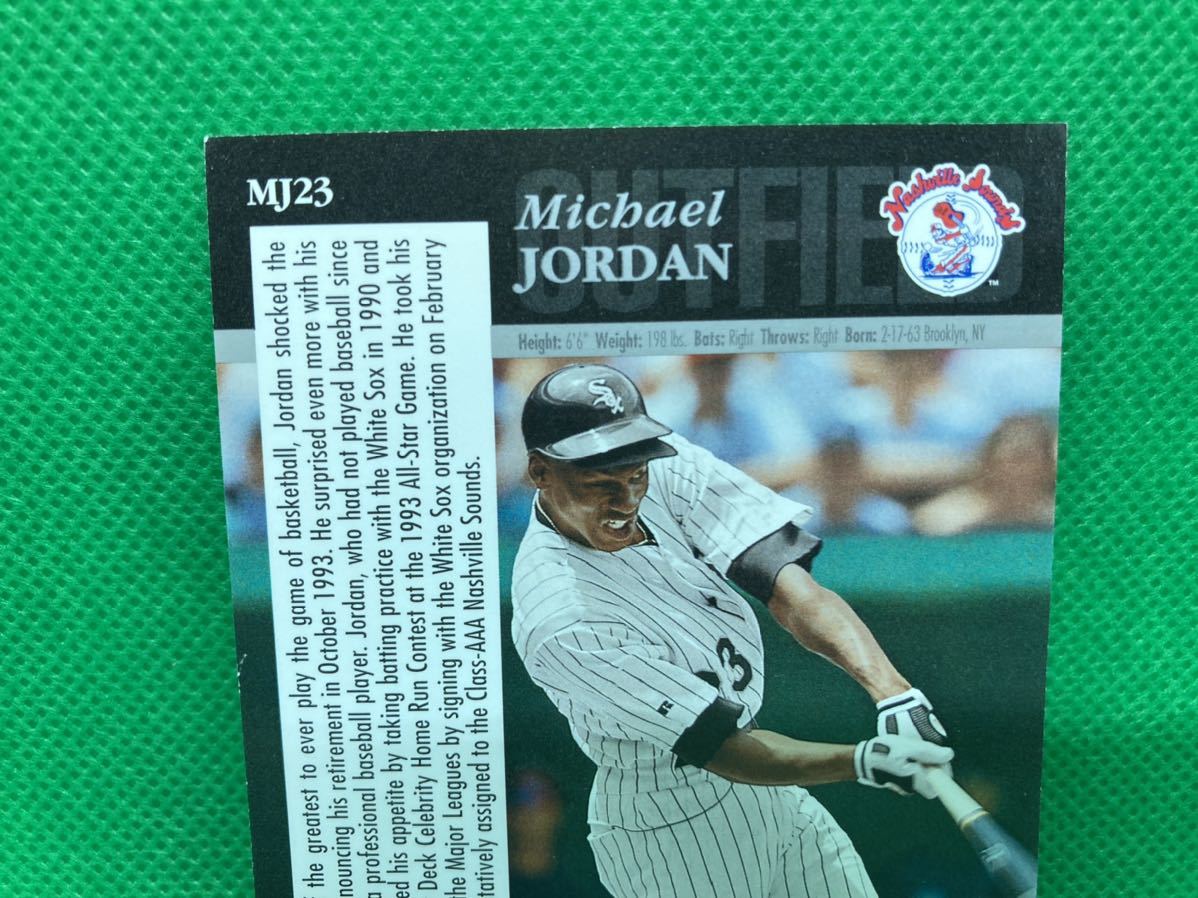 ヤフオク Mlb 577マイケル ジョーダン 野球カード 199