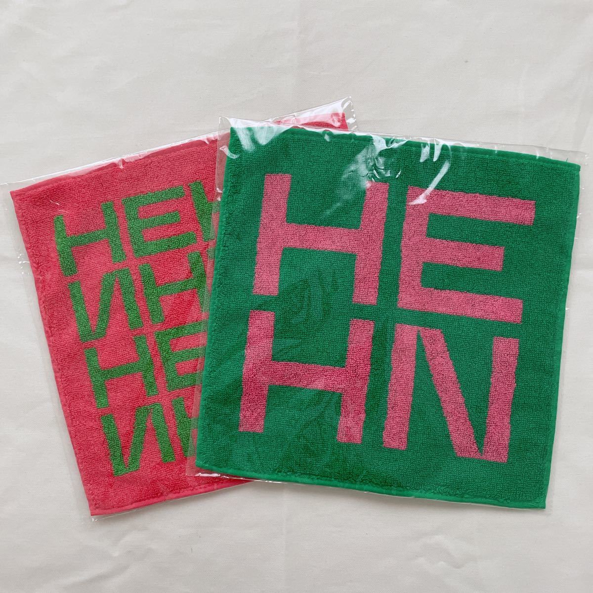藤井風 HEHN HAND TOWEL Green & Pink|PayPayフリマ