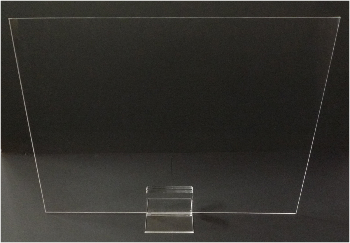 アクリルパーテーション パーティション サイズ450X600mm 2個1セット 仕切り板 間仕切り 飛沫感染対策 コロナ対策 COVID-19対策