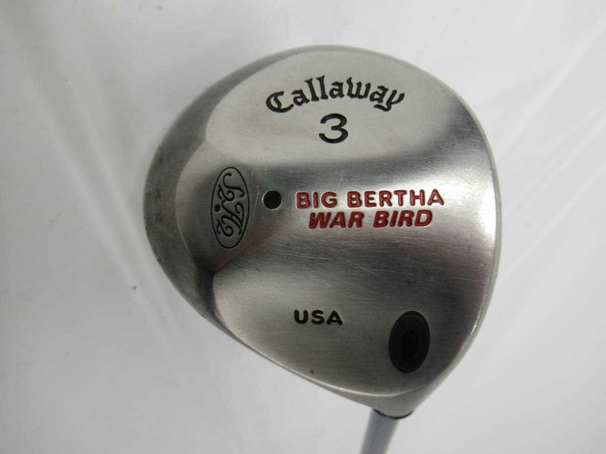 ★Callaway キャロウェイ BIG BERTHA WAR BIRD ユーティリティ 純正カーボンシャフト B730★レア★激安★中古★_画像1