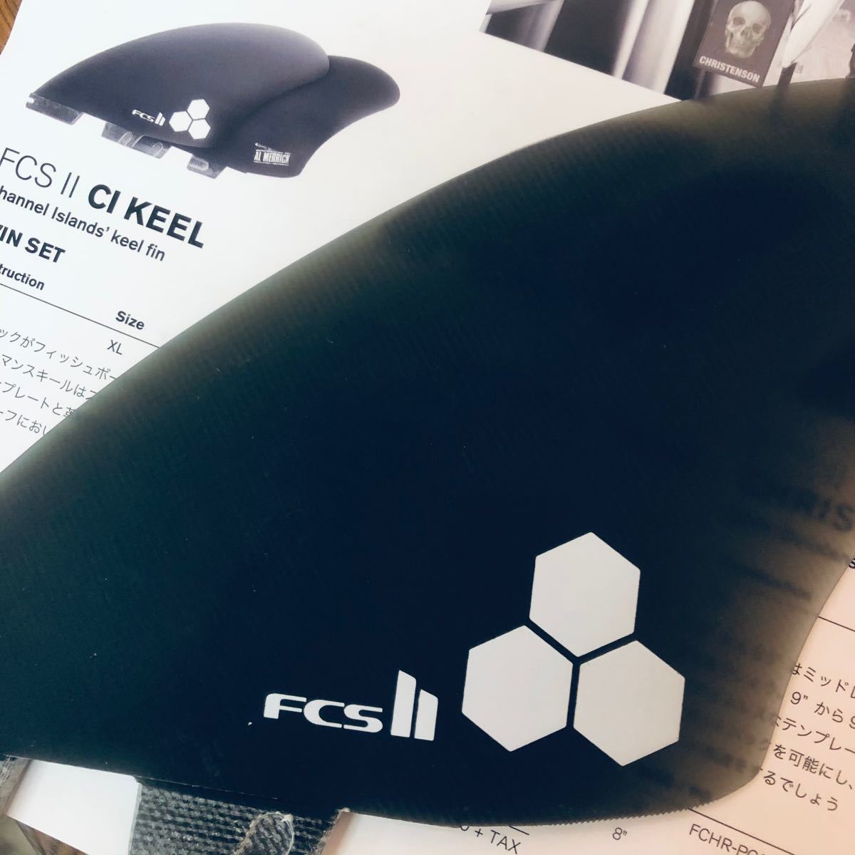 FCS2 FCS FCSII fin ツイン フィン ci am twin keel キール