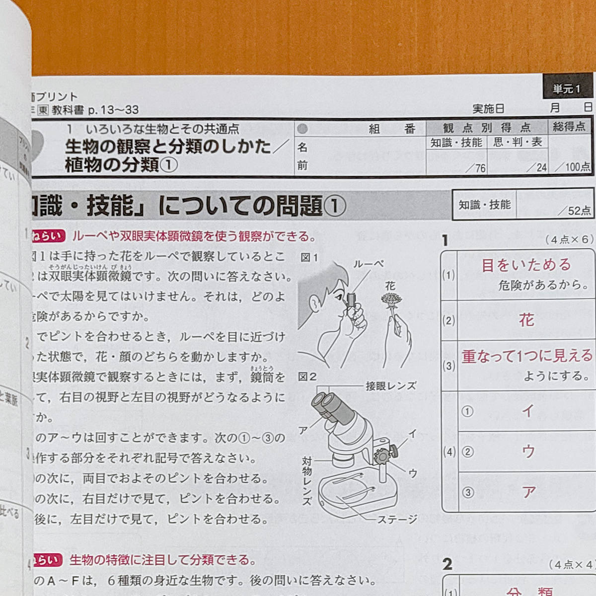 CRE 絶対評価 観点別ミニテスト 理科 1年 啓林 解答 啓林館 CRE 絶対評価 観点別ミニテスト 理科 1年 啓林 解答 啓林館