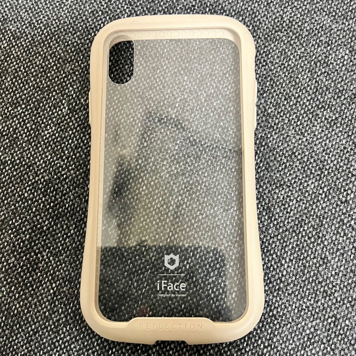 PayPayフリマ｜iPhone XR Hamee IFACE REFLECTION CLEAR CASE IPXR BEIGE
