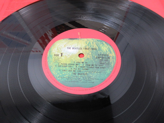 KN2980/LP/レコード盤/ザ・ビートルズ/The Beatles/1962～1966年/1962