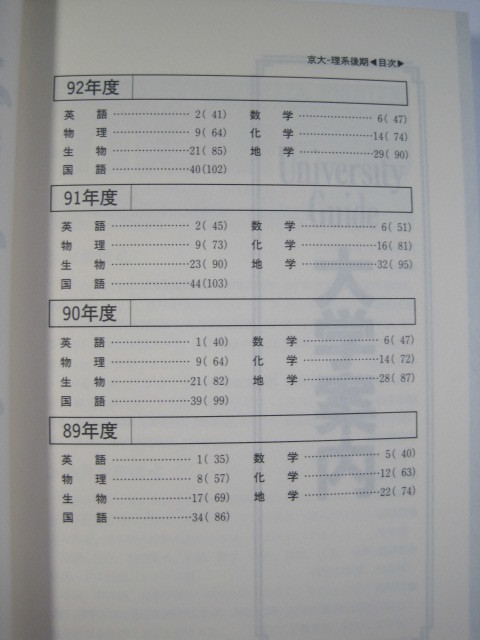 .. фирма Kyoto университет . серия поздняя версия распорядок дня 1996 red book поздняя версия 