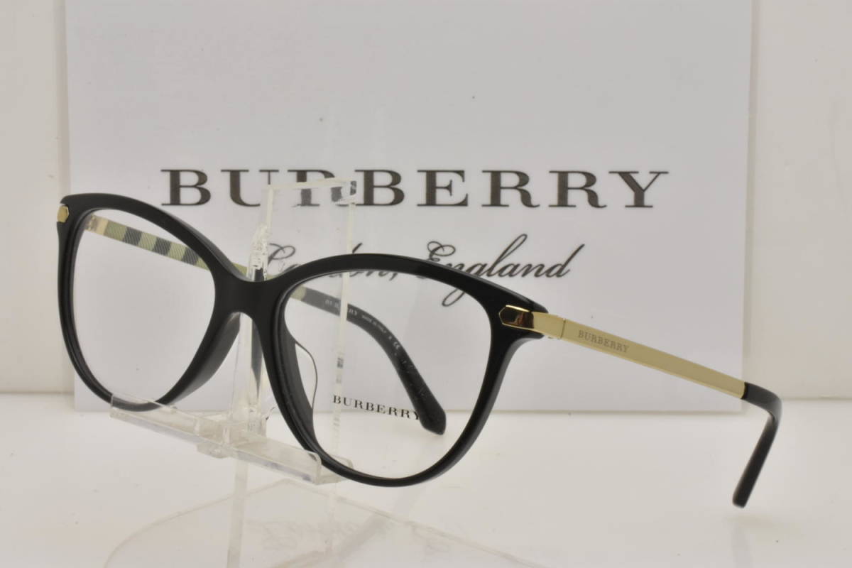 ★新品・正規輸入品！BURBERRY バーバリー BE2280F 3001 ブラック　ゴールド　イタリア製★_画像1